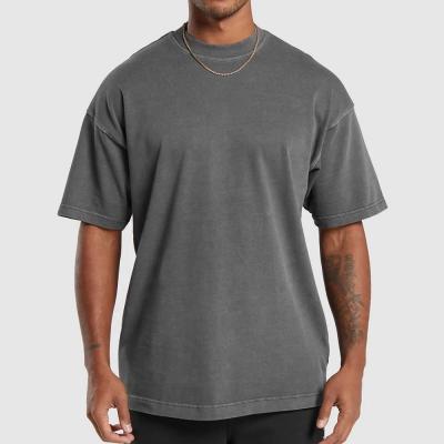 Custom Your Own Brand Men Blank Plain 100% Cotton Streetwear Graphic Screen Print Tees T Shirt Oversized Heavyweight T-S