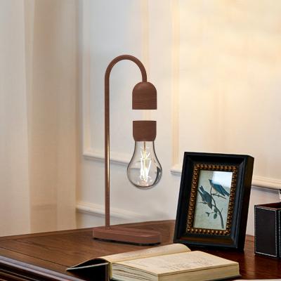 Floating Light Bulb Magnetic Levitating Table Lamp Levitating Light Bulb Floating Light Bedside Lamp For Bedroom Home-de