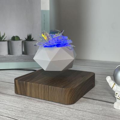 HCNT Amazon Magnetic Levitation Floating Flower Pot Levitating Plant Floating Bonsai for Home Decor and Artificial Plant