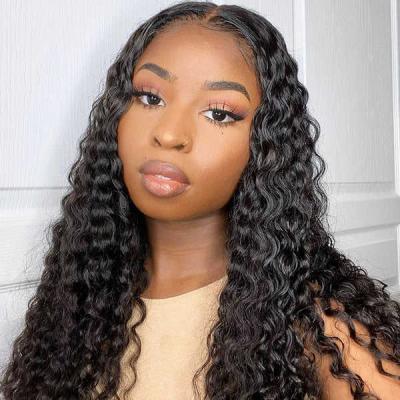 13*4 HD Lace Front Wigs 180% Density Human Hair Deep Wave Wigs For Black Women