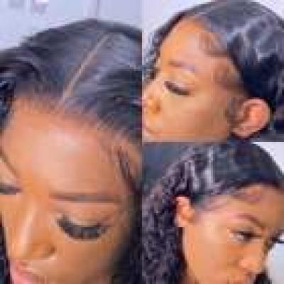 13x6 HD Lace Closure Wigs 150% Density Straight For Black Women Cheap Hot Selling Brazilian Human Hair