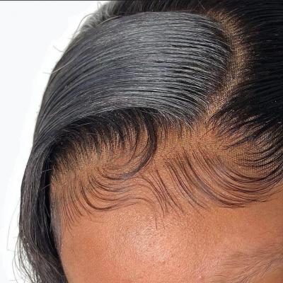 Straight Virgin Human Hair BOB 4*4 HD Lace Closure Wigs Brazilian Hair 150% Density