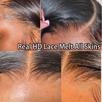 5*5 HD Lace Front Wigs #99J Human Hair Body Wave 180% Density Wigs
